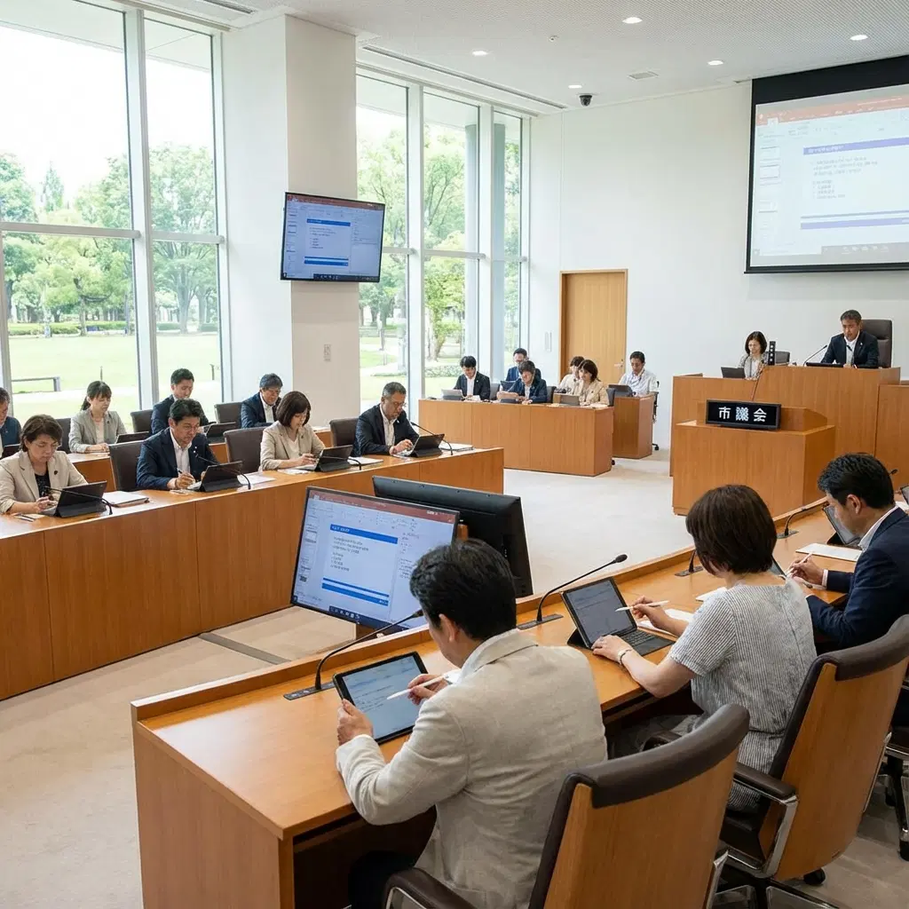 議会資料・行政資料のペーパーレス化｜タブレットで閲覧するメリット