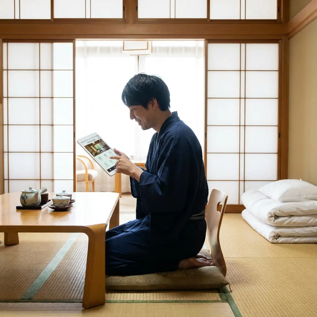 旅館・ホテルのパンフレットをデジタル化する方法｜予約率アップ・多言語対応・コスト削減【2026年版】